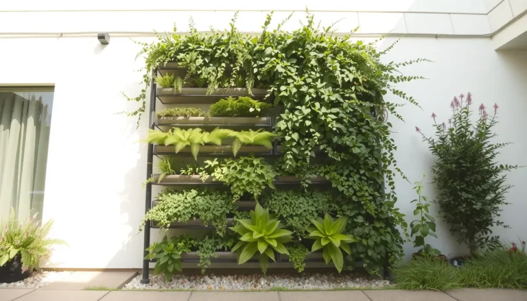 Mur vegetal naturel exterieur : le guide complet pour concevoir, planter et entretenir votre mur végétal