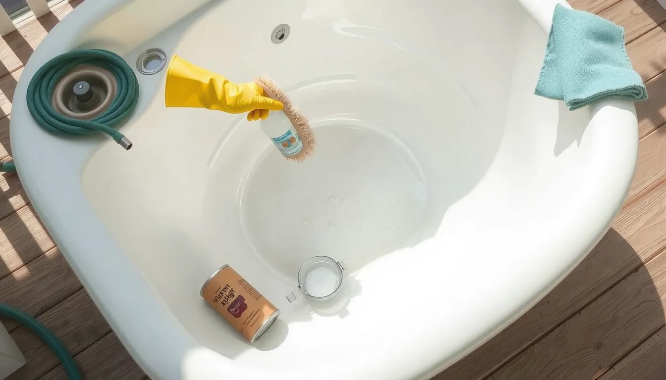 Comment nettoyer un spa vide ?