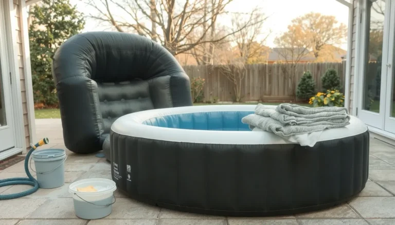 Comment plier un spa gonflable ? Le guide étape par étape pour un hivernage sans mauvaise surprise