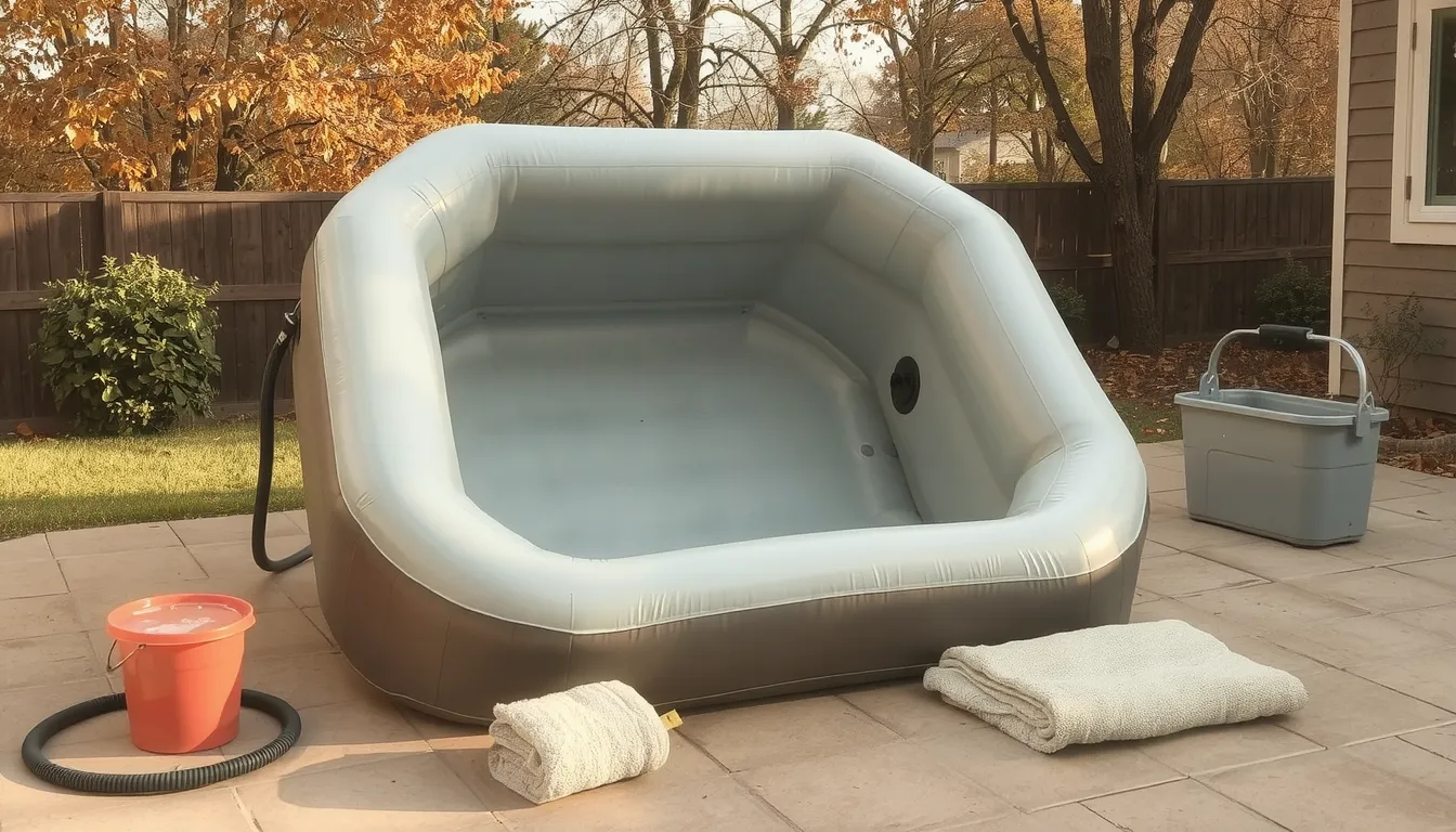 Comment ranger un spa gonflable ?