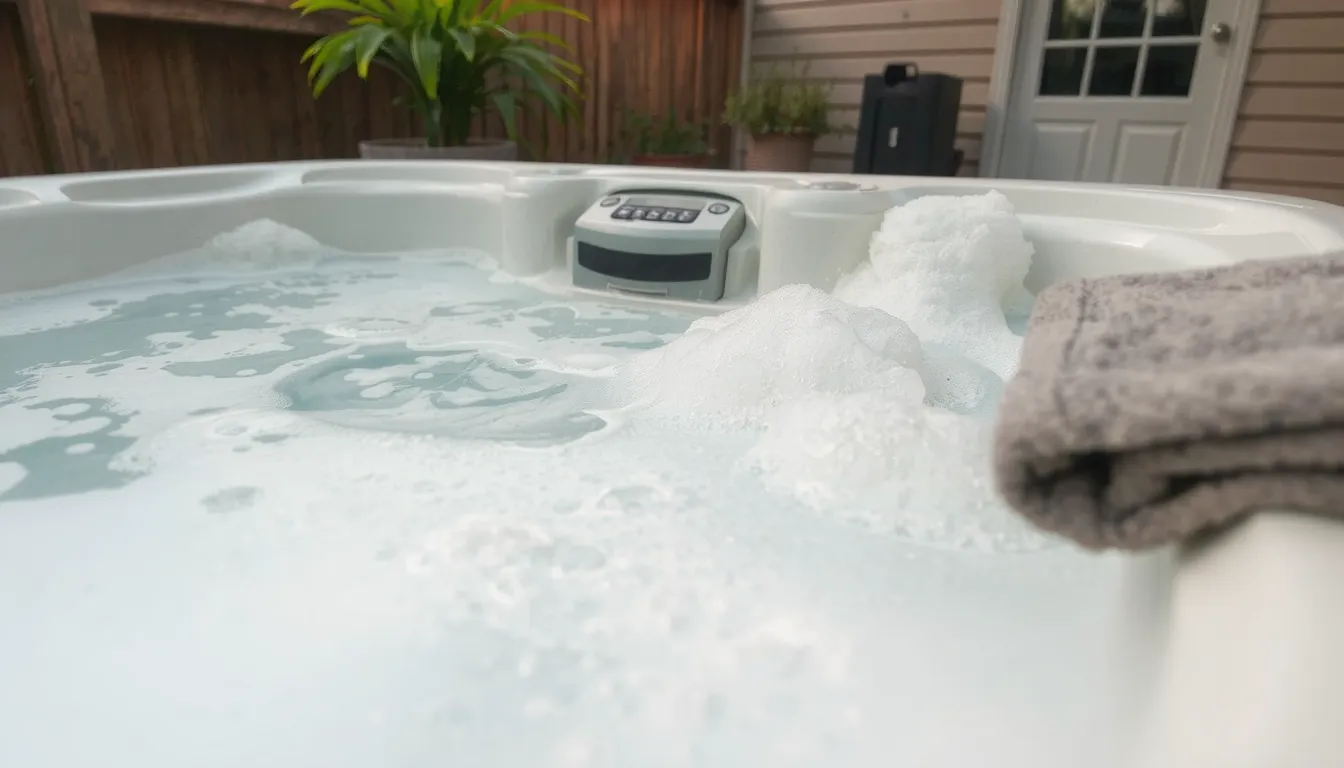 Pourquoi mon spa mousse ?