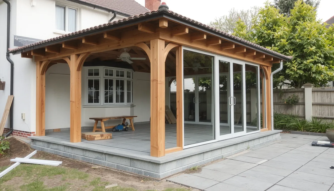 Comment transformer une pergola en véranda ?
